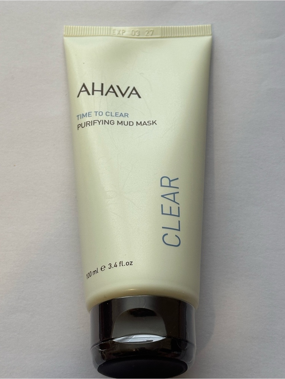 AHAVA Clear Purifying Mud Mask - Cream and Black